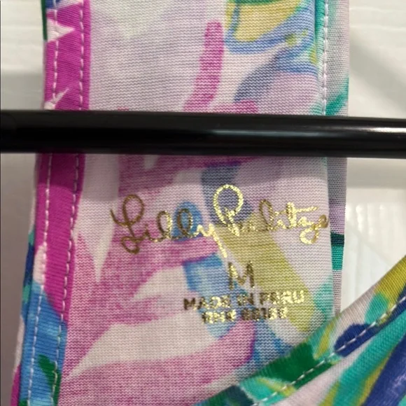 Lilly Pulitzer hardly worn mermaid print tank dress - Picture 2 of 5